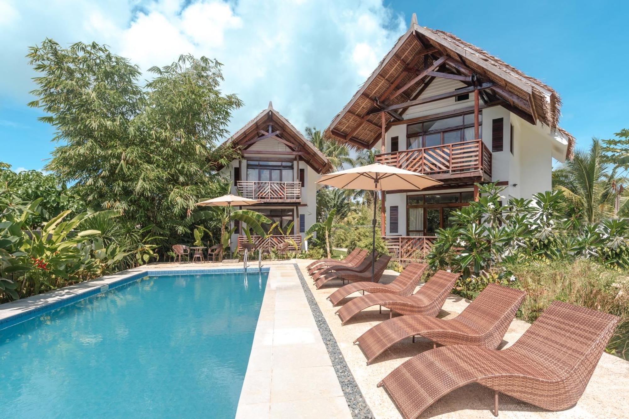 Bulan Villas Siargao General Luna  Luaran gambar